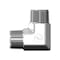 World Wide Fittings Male Pipe to Male Pipe 90 Deg. Elbow F3529X04X02 - alternate 1